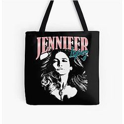 Silhouette Jennifer Lopez Tote Bag