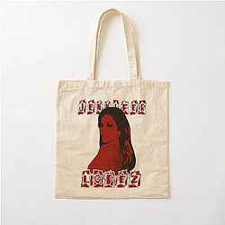 Classic Jennifer Lopez Cotton Tote Bag