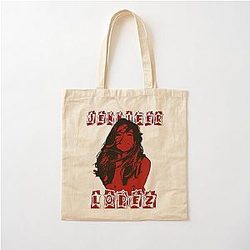 Jennifer Lopez Cotton Tote Bag