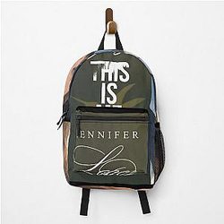 Jennifer Lopez - This Is Me  Inspired  Aesthetic Portrait Backpack
