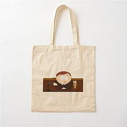 South Park Cartman and Jennifer Lopez Cotton Tote Bag