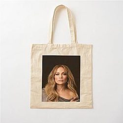 Jennifer Lopez Cotton Tote Bag
