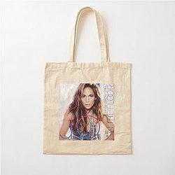 Jennifer Lopez Bold Dance Pop Aesthetic Cotton Tote Bag