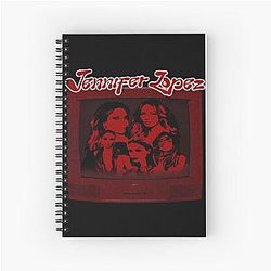 Vintage Grunge Style Jennifer Lopez Spiral Note Book
