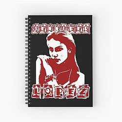 Jennifer Lopez Spiral Notebook