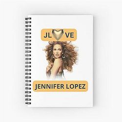 Love To Jennifer Lopez Notebook
