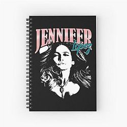 Jennifer Lopez Spiral Notebook