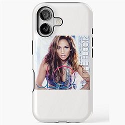 Jennifer Lopez Bold Dance Pop Artwork iPhone Tough Case