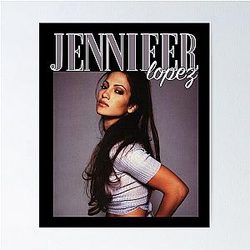 Jennifer Lopez 90s Poster