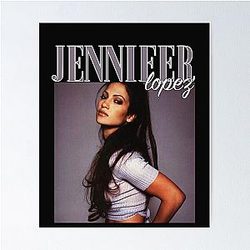 Jennifer Lopez 90s Costume Gift Poster