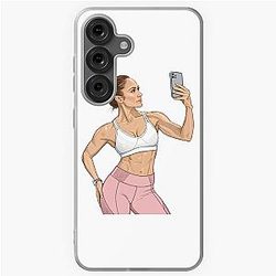 Jennifer Lopez Confident Fitness Style Samsung Galaxy Soft Case