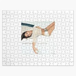 Jennifer Lopez - Elegant Pop Aesthetic Design Jigsaw Puzzle