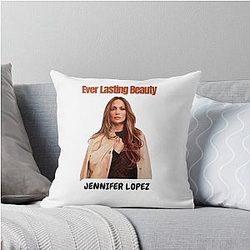 J Love Jennifer Lopez T Shirts and Hoodies Throw Pillow