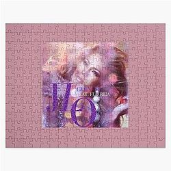 Jennifer Lopez Glitter Pop Art Glam Music Aesthetic Jigsaw Puzzle