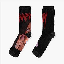 Jennifer's Body Backgroud Check Socks