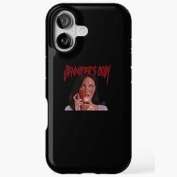Jennifer's Body Black Background Check iPhone Tough Case