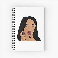Jennifer's Body: Megan Fox Spiral Notebook