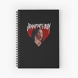 Jennifer's Body Heart Check Original Spiral Notebook