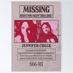 Jennifer's Body Missing Poster
