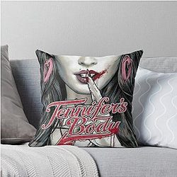 Jennifers Body Throw Pillow