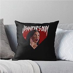 Jennifer's Body Heart Jennifer Check Original Throw Pillow