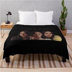 Jennifers Body I Am A God Throw Blanket