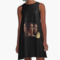 427 Jennifer's Body I Am A God A-Line Dress