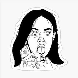 Jennifer's Body Noir Sticker