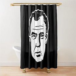 Jeremy Clarkson Cartoon Design Shower Curtain