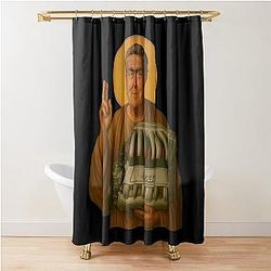 Jeremy Clarkson Protect Us from Electric Motors Shower Curtain