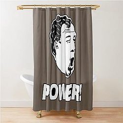 Jeremy Clarkson Power Shower Curtain