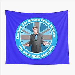 Jeremy Clarkson shirt Vote Jeremy Clarkson Tapestry
