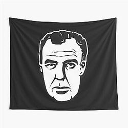 Jeremy Clarkson Cartoon Design Tapestry