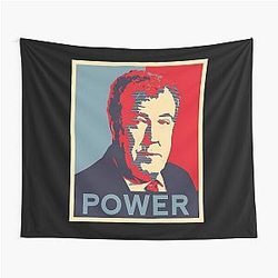 Jeremy Clarkson TV Automotive Icon Tapestry