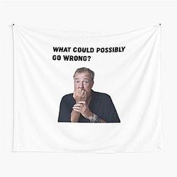 Richard Hammond Top Gear The Grand Tour Jeremy Clarkson Gifts For Everyone Tapestry