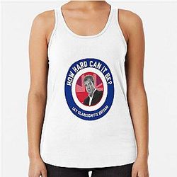Jeremy Clarkson Prime Minister - Clarkson Funny Gifts - Clarkson For King Racerback Tank Top