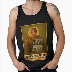Jeremy Clarkson Protects Us from Electric Motors Tank Top