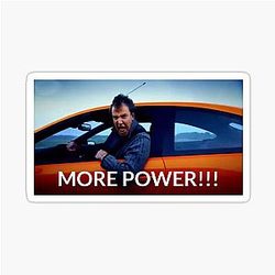 Jeremy Clarkson's Power Sticker