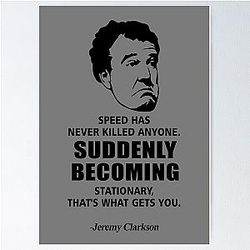 Jeremy Clarkson Quote Poster