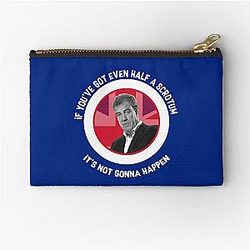 Jeremy Clarkson Prime Minister - Clarkson Funny Gifts - Clarkson For King Zipper Pouch