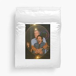 Jeremy Clarkson and Richard Hammond Duvet Cover