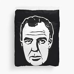 Jeremy Clarkson Cartoon Design Duvet Cover