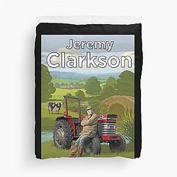Jeremy Clarkson Farmer Active Duvet Cover