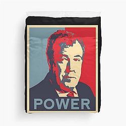 Jeremy Clarkson - TV Icon Duvet Cover