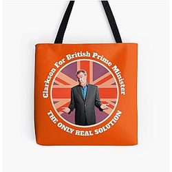 Jeremy Clarkson t shirt Vote Jeremy Clarkson Jeremy Clarkson All Over Print Tote Bag
