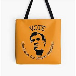 Jeremy Clarkson British Prime Minister Tote Bag