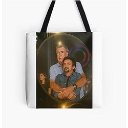 Jeremy Clarkson and Richard Hammond Over Print Tote Bag