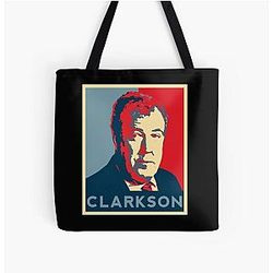Jeremy Clarkson All Over Print Tote Bag