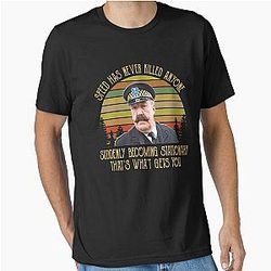 Jeremy Clarkson Speed Has Never Killed Anyone Suddenly Becoming Stationary That Gets You Essential T Shirt