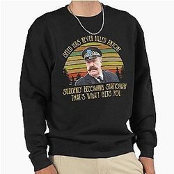 Jeremy Clarkson Speed Has Never Killed Anyone That's What Gets You Pullover Sweatshirt